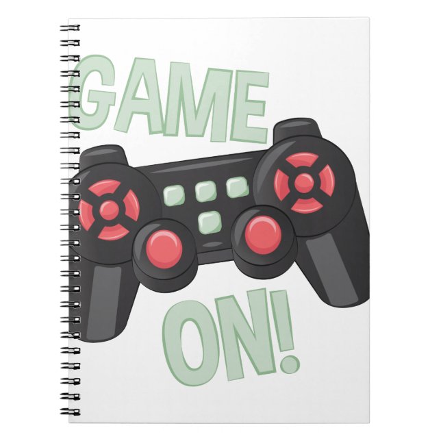 Game On Notebook (Front)