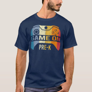 Game On Pre-K Back To School Pre-K Level Unlocked  T-Shirt