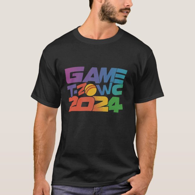 Game on T20WC design men's  T-Shirt (Front)