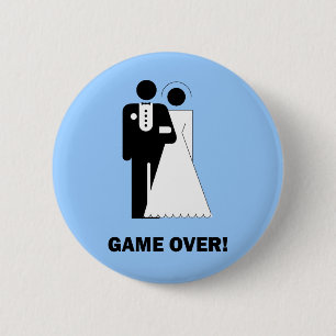 Game over 2 inch round button