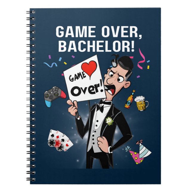 Game Over, Bachelor! Notebook (Front)
