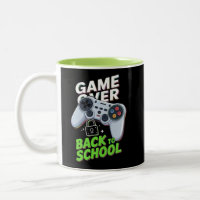 Game Over Back To School Funny First Day School