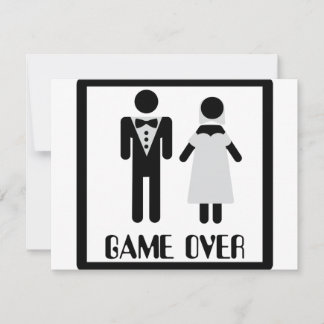 game over bridal couple icon