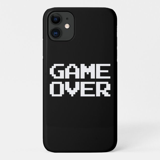 Game Over Case-Mate iPhone Case (Back)