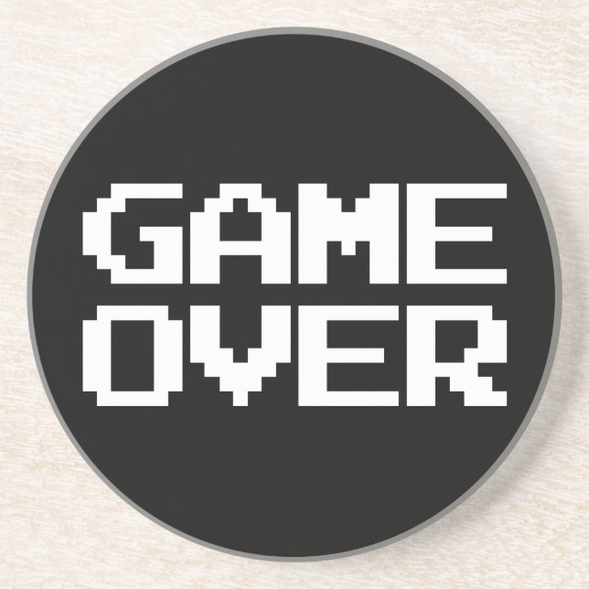 Game Over Coaster (Front)