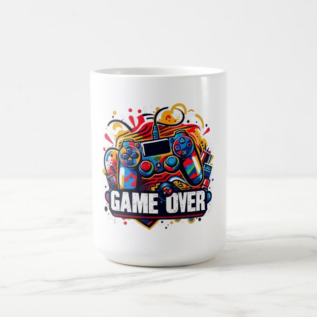 game over  coffee mug (Center)