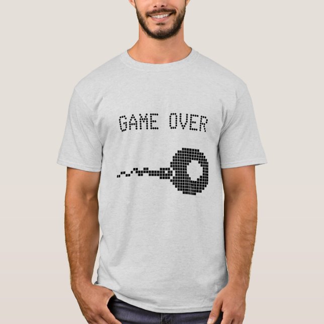 Game over!! Cool dad to be shirt (Front)