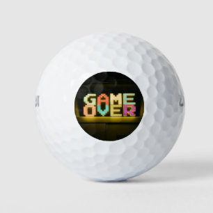 Game Over Cute Simple Pixel Art Pixel Arts Easy De Golf Balls