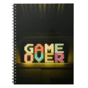 Game Over Cute Simple Pixel Art Pixel Arts Easy De Notebook