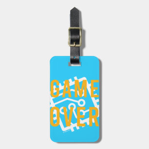 Game Over Digital Circuit Luggage Tag