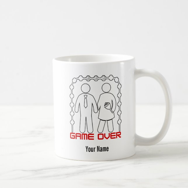 Game over - GO01A 🎮💍   Coffee Mug (Right)