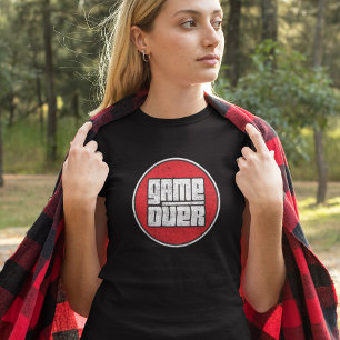Game Over Icon - Video Gamer's T-Shirt
