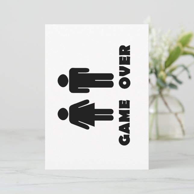 Game over invitation (Standing Front)