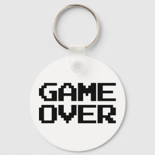 Game Over Keychain