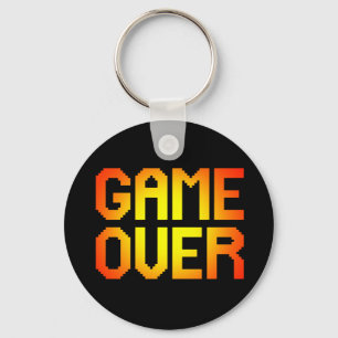 GAME OVER KEYCHAIN