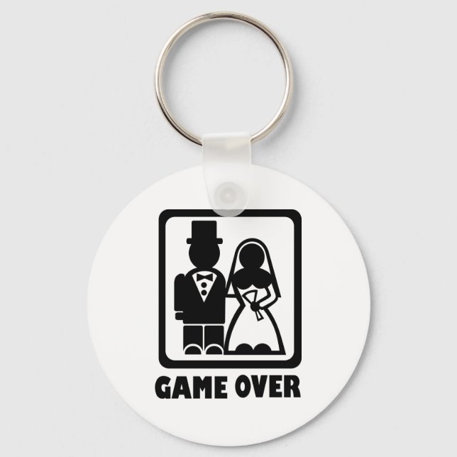 Game over keychain (Front)