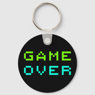 Game Over Keychain