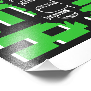Game Over, Level Up: Pixelated Retro Game World Photo Print
