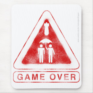Game Over Mouse Pad