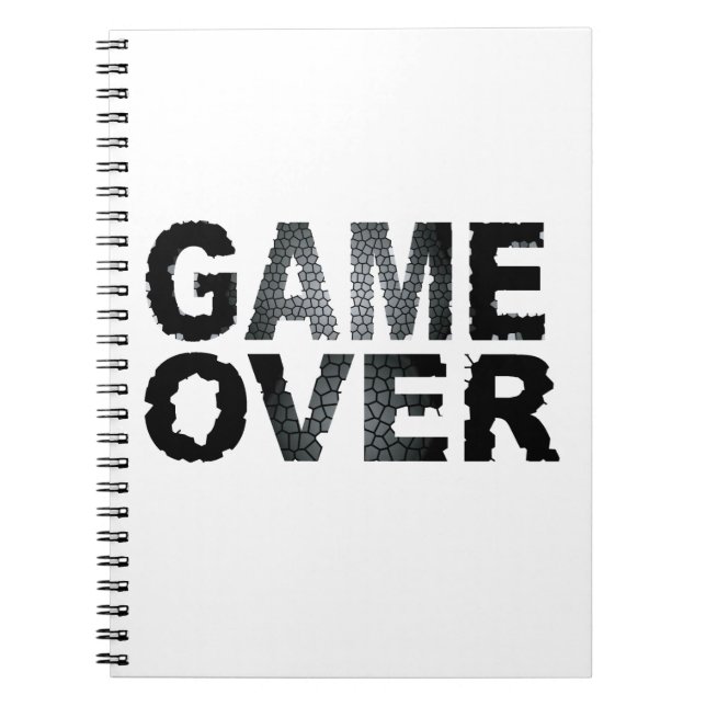 GAME OVER NOTEBOOK (Front)
