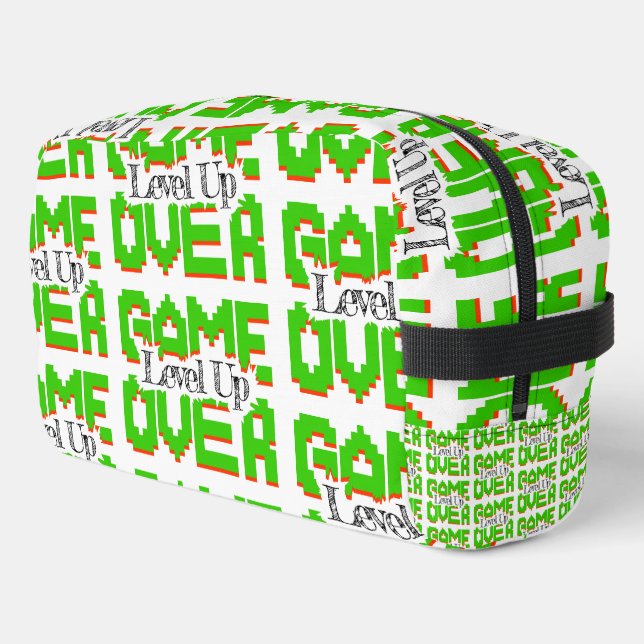 Game Over: Restore Old-School Fun, Level Up Today Dopp Kit (Left Corner)