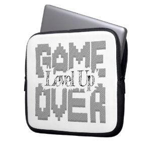 Game Over: Restore Old-School Fun, Level Up Today Laptop Sleeve