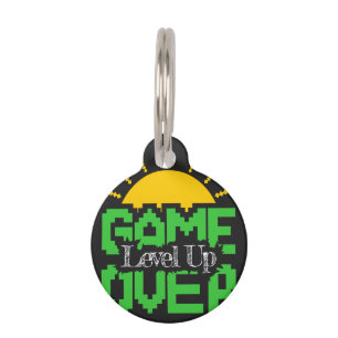 Game Over: Revive Old Games, Level Up Your Game Pet Tag