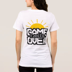 Game Over: Revive Old Games, Level Up Your Game Tri-Blend Shirt