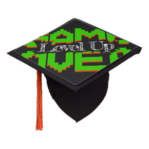 Game Over, Revive Vintage Games and Level Up Graduation Cap Topper