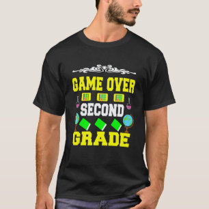 Game Over Teacher Kids Video Game Back To School T-Shirt