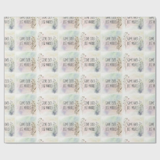 Game Over, We Got Married by Natasha Us Wrapping Paper