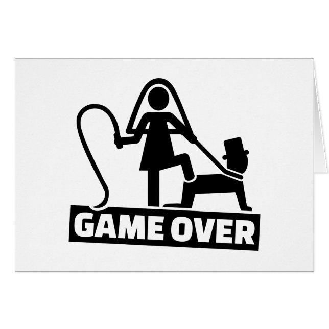 Game over wedding (Front Horizontal)