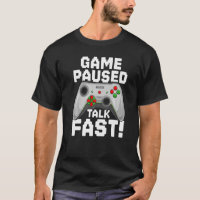 Game Paused Funny Saying Gamer Gaming Premium