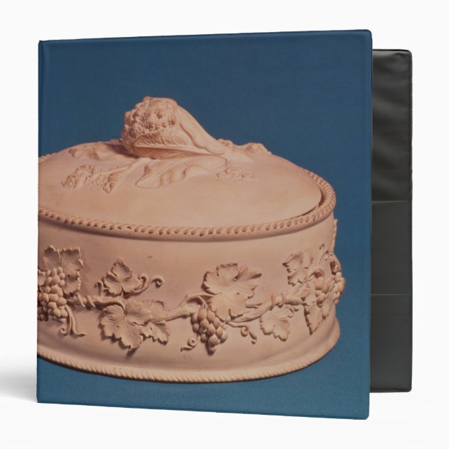 Game Pie Dish, c.1820 Binder (Front/Inside)