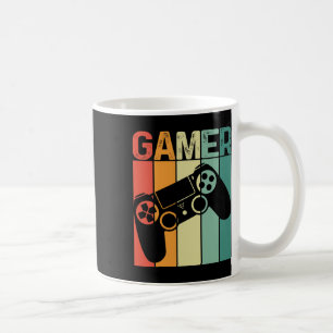 Game Player Retro Gamer Gaming Addict Boy Girl Men Coffee Mug