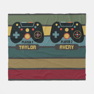 Game Players Fleece Blanket