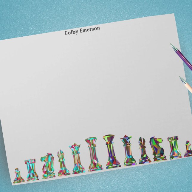 Game Players Rainbow Colour Chess Pieces Notes (Creator Uploaded)