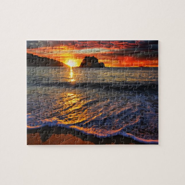 Game Puzzle Beach Sunset (Horizontal)