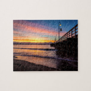 Game Puzzle-Sunset Scene Jigsaw Puzzle