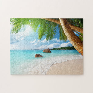 Game Puzzle Tropical Beach