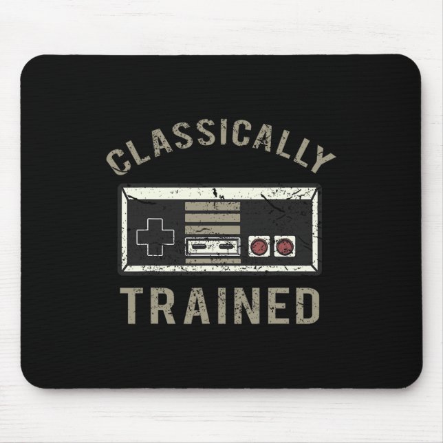 Game Retro Vintage Distressed 3  Mouse Pad (Front)