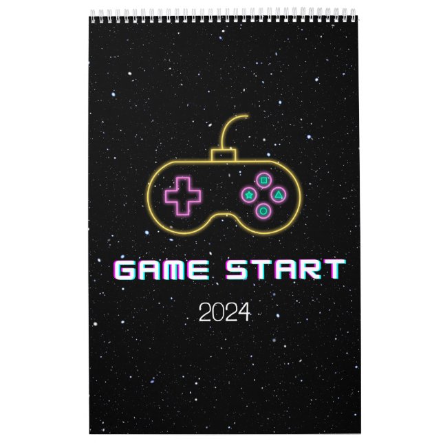 Game Start 2024 Calendar (Cover)