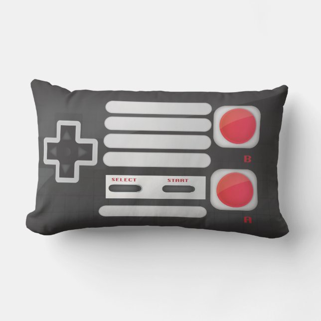 Game System Lumbar Pillow (Front)