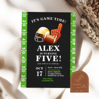 Game Time Football is Turning Five Kids Birthday