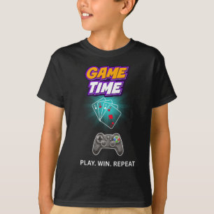 Game Time Graphic T-Shirt Gaming & Casino Style