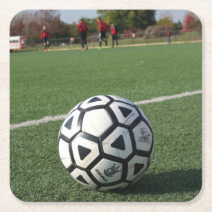 Game Time Perspective - Soccer Ball - Coaster