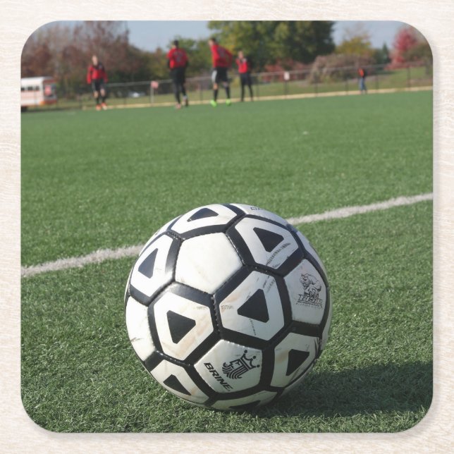 Game Time Perspective - Soccer Ball - Coaster (Front)