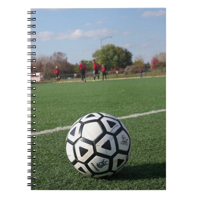 Game Time Perspective - Soccer / Futbol Notebook (Front)