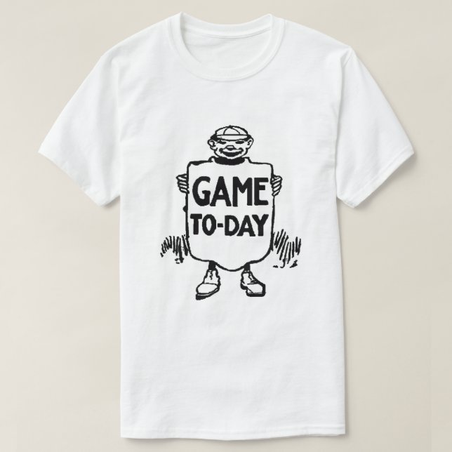 Game To-Day T-Shirt (Design Front)