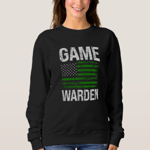 Game Warden Wildlife Officer Control Agent Manager Sweatshirt